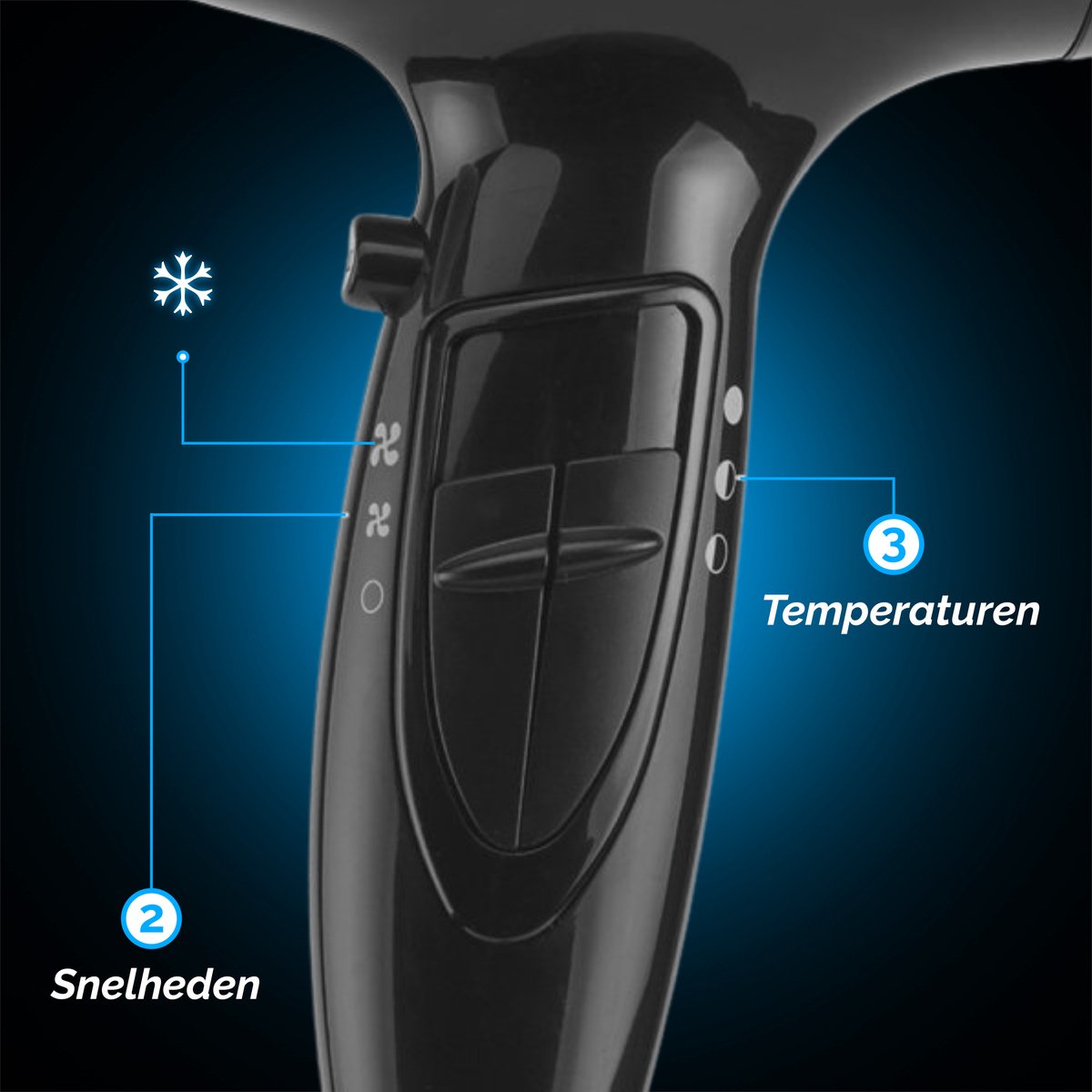 Beper - 2000W Professionele Haardroger thumbnail 5