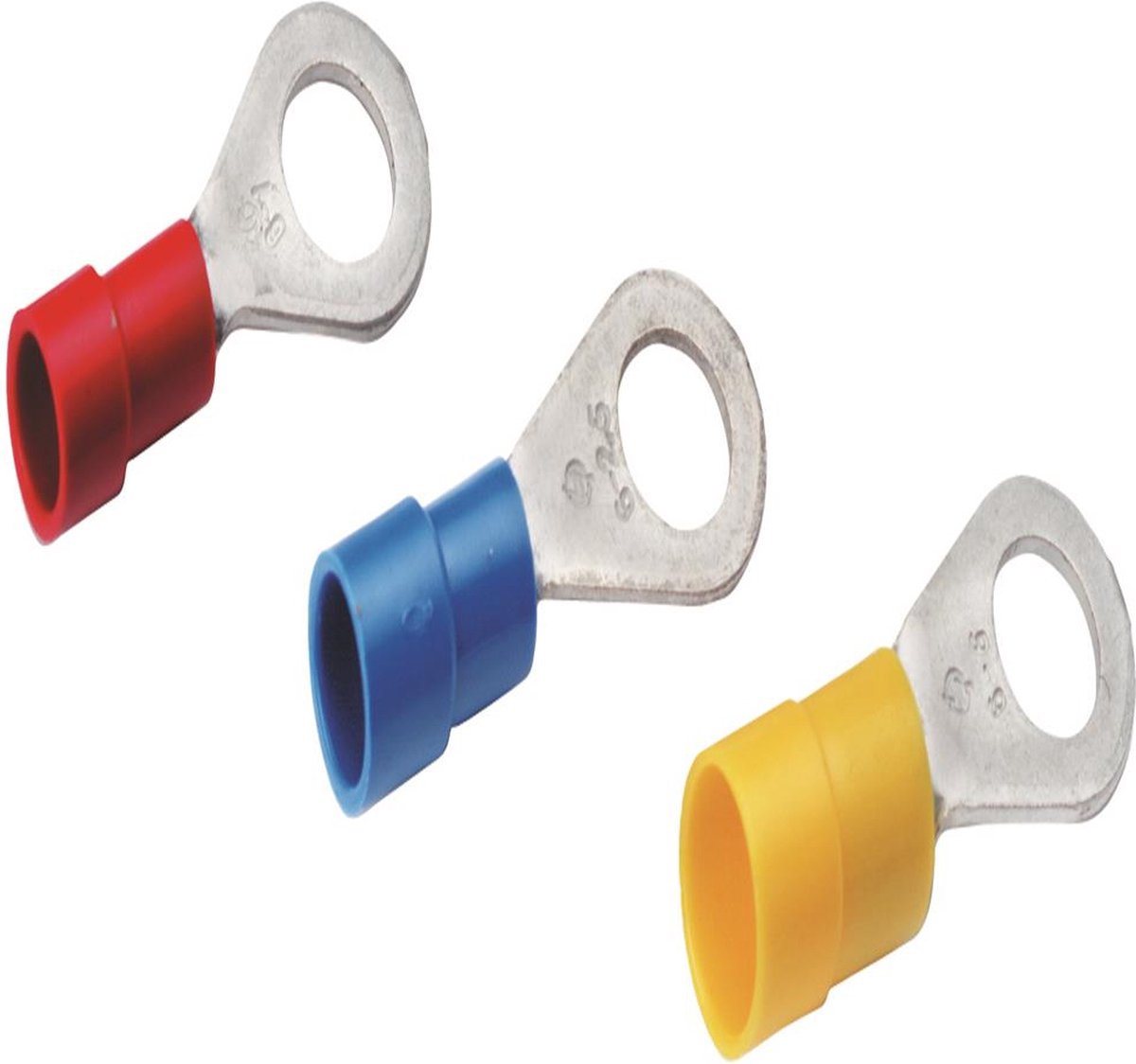 Cosses Anneau 10 Mm² M10 Rouge Polyamide - Lot De 50 Pièces CIMCO Réf. 180076 - Neuf