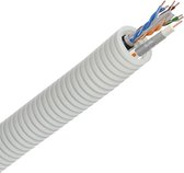Snelflex flexibele buis telenet TRI16 (coax) + data U/UTP CAT6 - 20mm per rol 100 meter (SFTRI6UTP6)