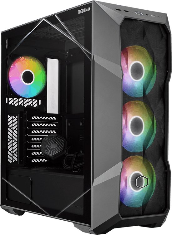 Cooler Master TD500 Max Behuizing (Incl. 850W PSU & ingebouwde 360mm AiO)