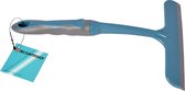 Discountershop Multifunctionele Handmatige Raamwisser - Blauw - 16x2x26 cm - Lichtgewicht en Duurzaam
