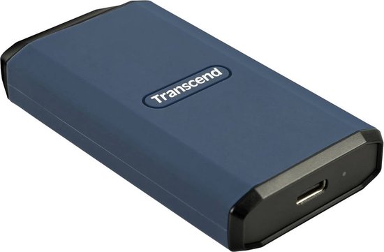 Transcend ESD410C 1 TB Externe SSD harde schijf USB-C Donkerblauw TS1TESD410C