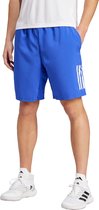 adidas Performance Club 3-Stripes Tennis Short - Heren - Blauw- XS 7"