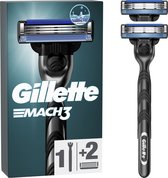 Gillette Mach3 - Scheersysteem en 2 Scheermesjes
