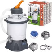 Bestway Zandfilterpomp 3028 l/h - Hoge Capaciteit voor Kristalhelder Zwembadwater