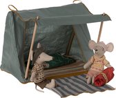 Maileg - Happy Camper - Maison de poupée - Tente - Souris