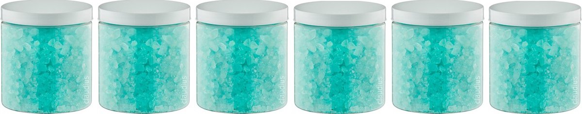 Goedkoopste Claudius Badzout Hamam - 300 gram - Pot met witte deksel - set van 6 stuks