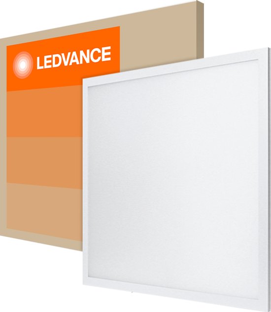 Ledvance LED Paneel Compact Aluminium Wit 33W 3630lm - 865 Daglicht | 60x60cm.