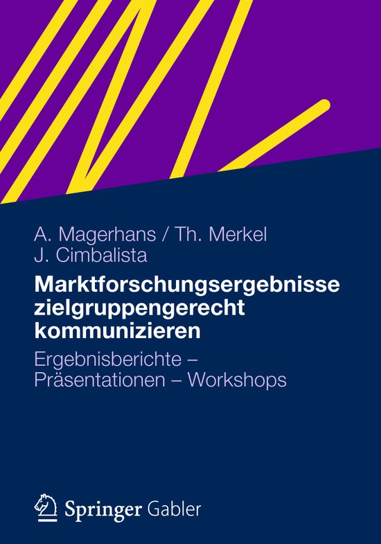 Marktforschungsergebnisse zielgruppengerecht kommunizieren - cover