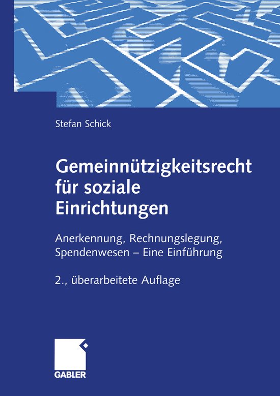 Gemeinnützigkeitsrecht für soziale Einrichtungen - cover