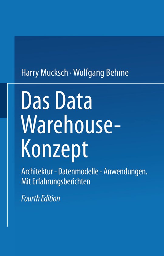 Das Data Warehouse-Konzept - cover