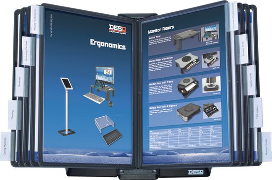 Support de bureau + 10 panneaux