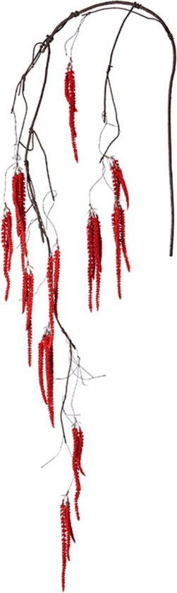 Rood kunstmatig vallend amaranthusblad H139