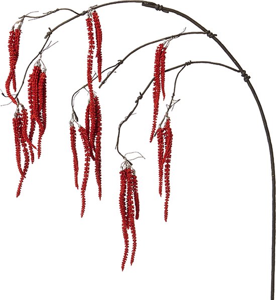 Rood kunstmatig vallend amaranthusblad H119