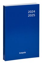 Brepols agenda 2024-2025 - CLASSIC FLEXI - Dagoverzicht - Blauw - Soepel - 11.5 x 16.9 cm