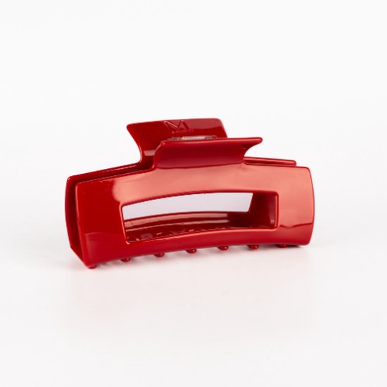 MOONIE'S® Maddy haarklem in Dangerous Red - Rood - 8.5 cm - Acetaat