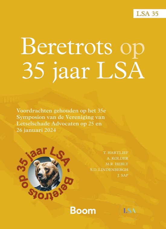 LSA-reeks 35 - Beretrots op 35 jaar LSA - cover