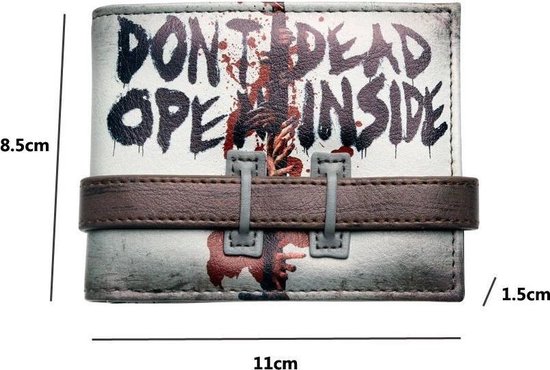Puur Industrialiseren Is Walking Dead "Don't Open" Wallet | bol.com