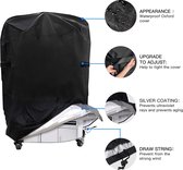 Barbecue Cover Heavy Duty Outdoor BBQ Grill Cover Waterproof Windproof Rip-Proof and UV Resistant - 77x90cm