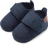 Babyschoentjes - Klittenbandsluiting - Maat 18-19 - 11cm - Blauw
