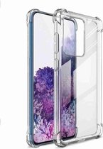 Xssive–Anti Shock–geschikt voor Samsung S20 Ultra–Backcover Transparant