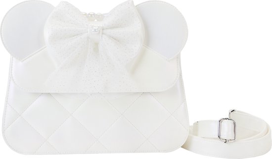Disney Loungefly Crossbody Bag Minnie Mouse Iridescent Wedding