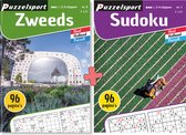 Puzzelsport - Puzzelboekenset - Sudoku 2-4* & Zweeds 2-3*  - Nr.1