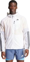 adidas Performance Own The Run 3-Stripes Jack - Heren - Wit- XS