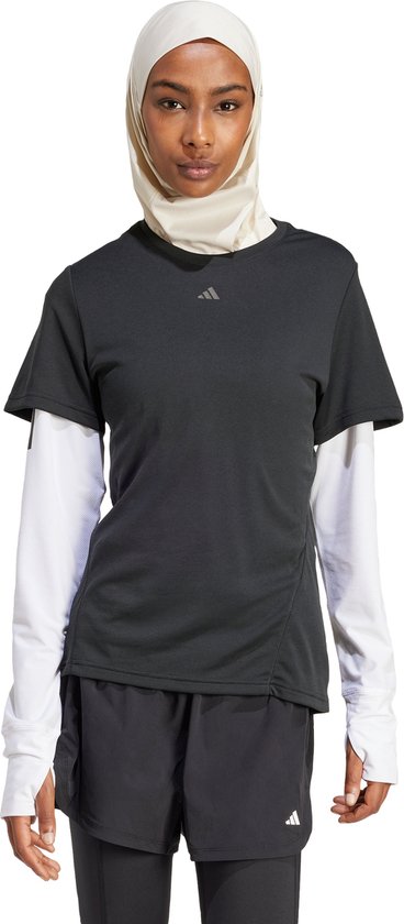 adidas Performance Designed for Training HEAT.RDY HIIT T-shirt - Dames - Zwart- 2XS