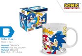 Tasse en céramique Sonic The Hedgehog Cup - 325 ml. (11 OZ) - Cadeau de jeu