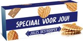 Jules Destrooper Parijse Wafels - "Speciaal voor jou! / Spécialement pour toi!" - 2 dozen met Belgische koekjes - 100g x 2