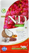 Farmina N&D Quinoa - Adult kat - Skin & coat haring - 1,5kg