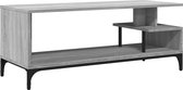 vidaXL-Tv-meubel-102x40x41-cm-hout-en-gepoedercoat-staal-grijs-sonoma