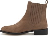 Isabel Bernard Vendôme Dames Chelsea Boots Leer/Suède - Taupe - 40