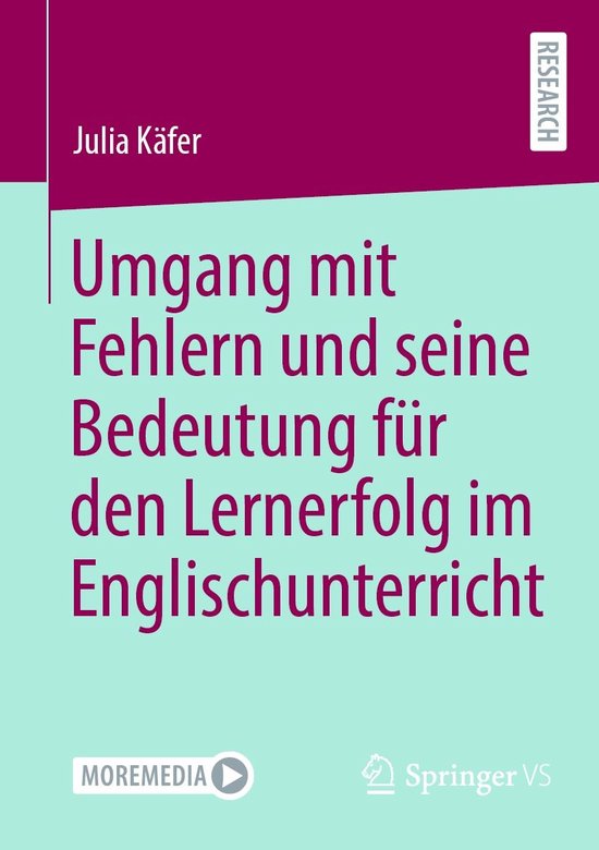 Umgang mit Fehlern und seine Bedeutung für den Lernerfolg i ... - cover