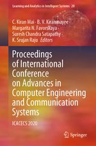 Learning and Analytics in Intelligent Systems- Proceedings of International Conference on Advances in Computer Engineering and Communication Systems