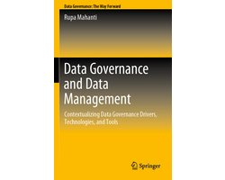 Omslag van Data Governance and Data Management