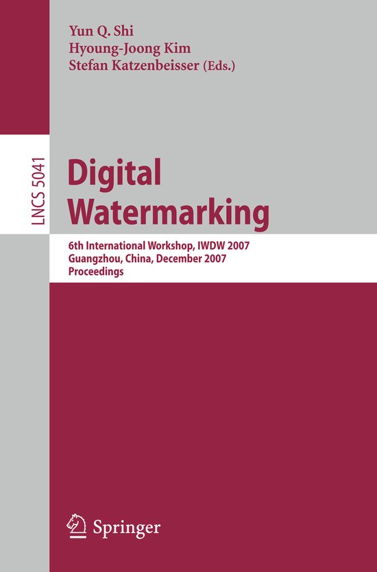 Digital Watermarking - cover