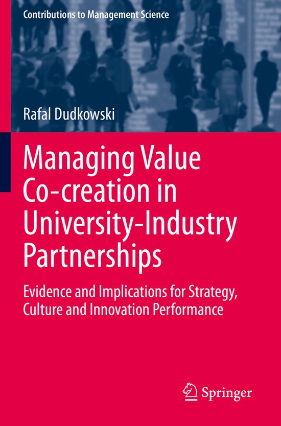 Managing Value Co creation in University Industry Partnershi ... - cover