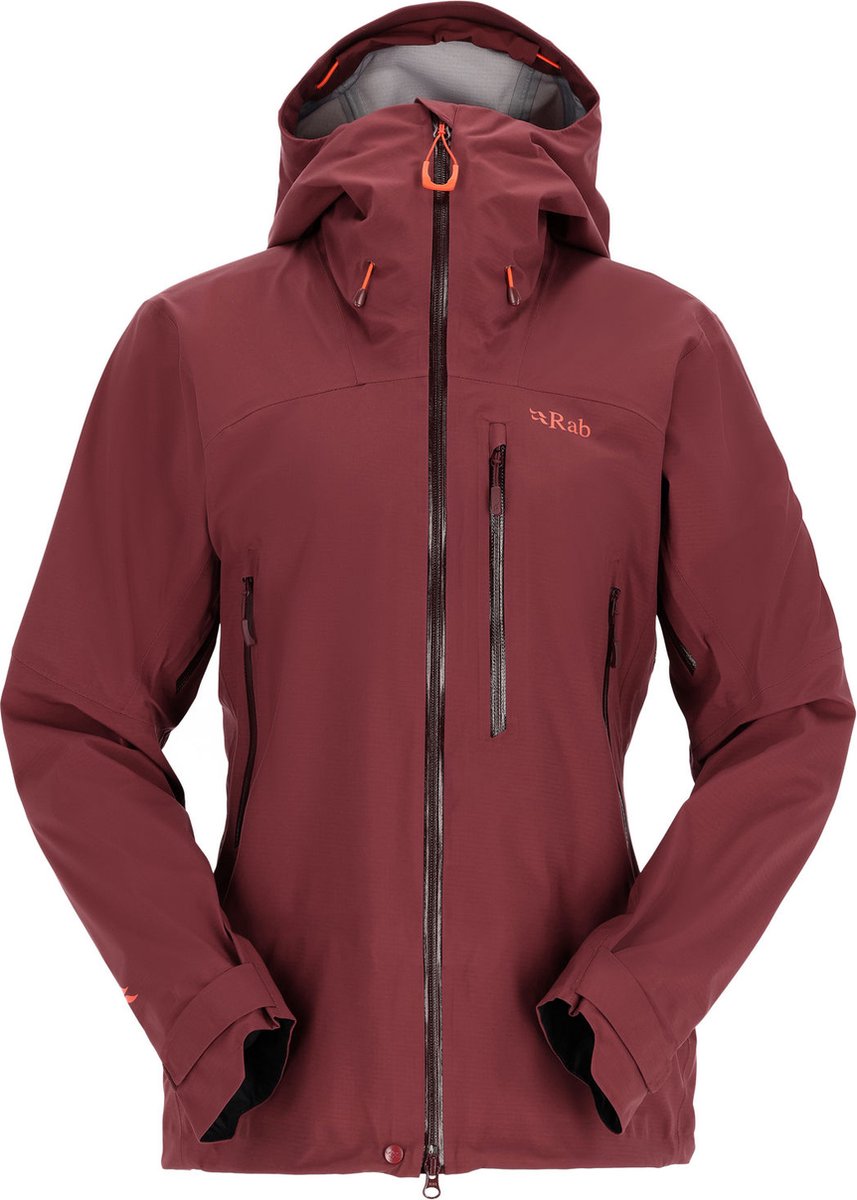 Rab Firewall Jacket Wmns – Outdoor Kleding Jassen Waterdichte jassen Rood