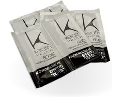 Keratin Structure botox effect - Herstructurerende kit voor beschadigd en kapot haar, Reconstructieve behandeling met keratine en macadamia, De gecombineerde werking van deze twee elementen zorgt voor een diepgaande reconstructie