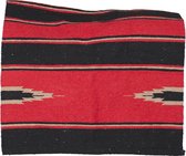 Pagony Miami Westernpad - Maat: Full - Rood - Wol