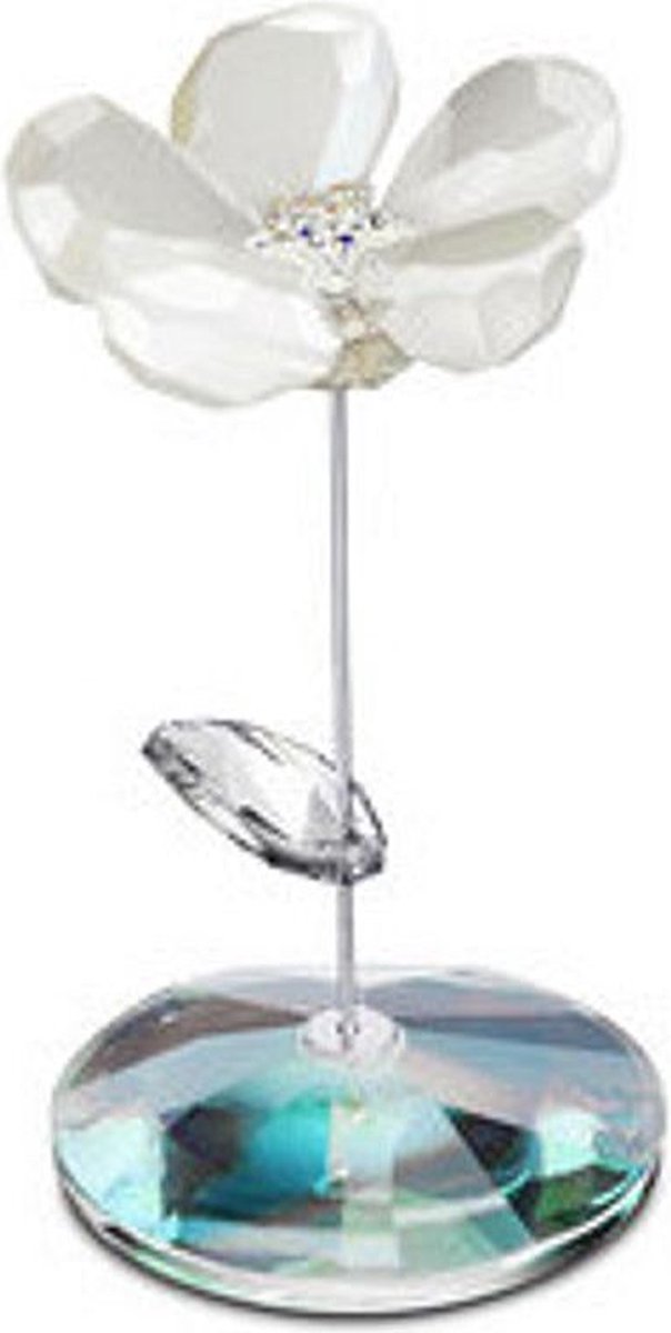 Swarovski beeldje Jacky Bloem 1048714 | Swarovski kristal bloem figuur | elegant decoratie object voor woonkamer en kantoor