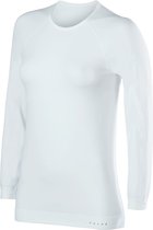 FALKE dames skiing longsleeve Maximum Warm - thermoshirt - wit (white) - Maat: XL