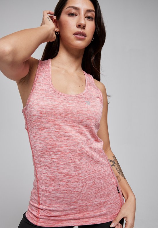 Redmax Sporttop Dames - Geschikt voor Fitness & Yoga - Dry Cool - Roze