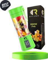 ReyFit Sports Draagbare Blender – Blender To Go– Portable Blender - Smoothie maker - Protein Shaker - Draadloos - Groen - Green - Moederdag cadeautje