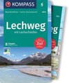 KOMPASS Wanderführer Lechweg mit Lechschleifen, 16 Touren und Etappen mit Extra-Tourenkarte