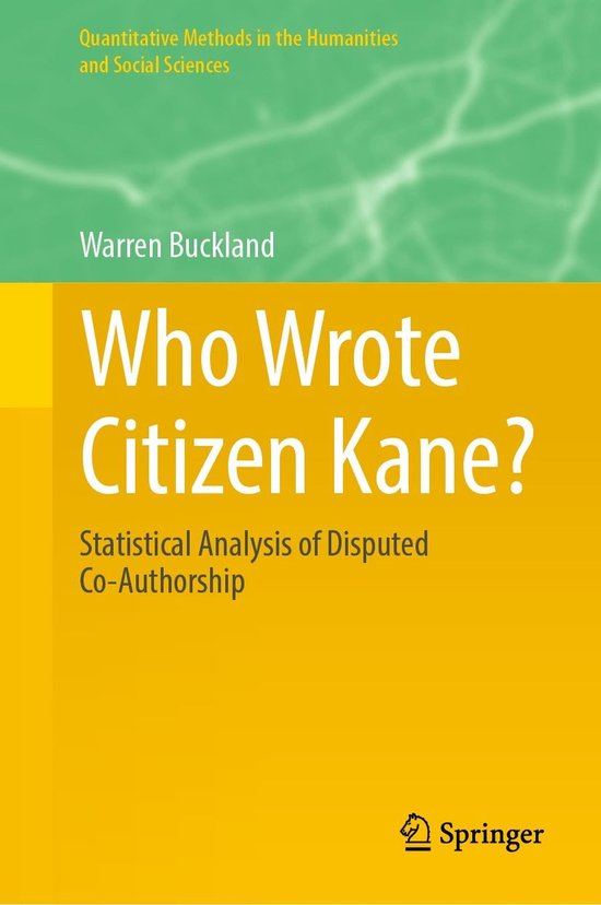 Mathematics and Statistics (R0) - Who Wrote Citizen Kane? - cover