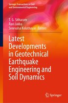 Springer Transactions in Civil and Environmental Engineering - Latest Developments in Geotechnical Earthquake Engineering and Soil Dynamics