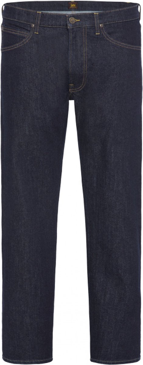 Lee Heren Jeans Broeken DAREN ZIP FLY regular/straight Fit 42W 34L Volwassenen Rinsed